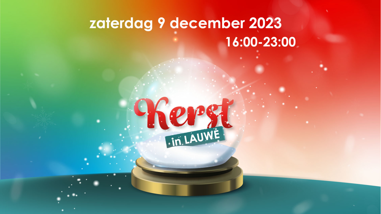 Banner Kerst in Lauwe 2023